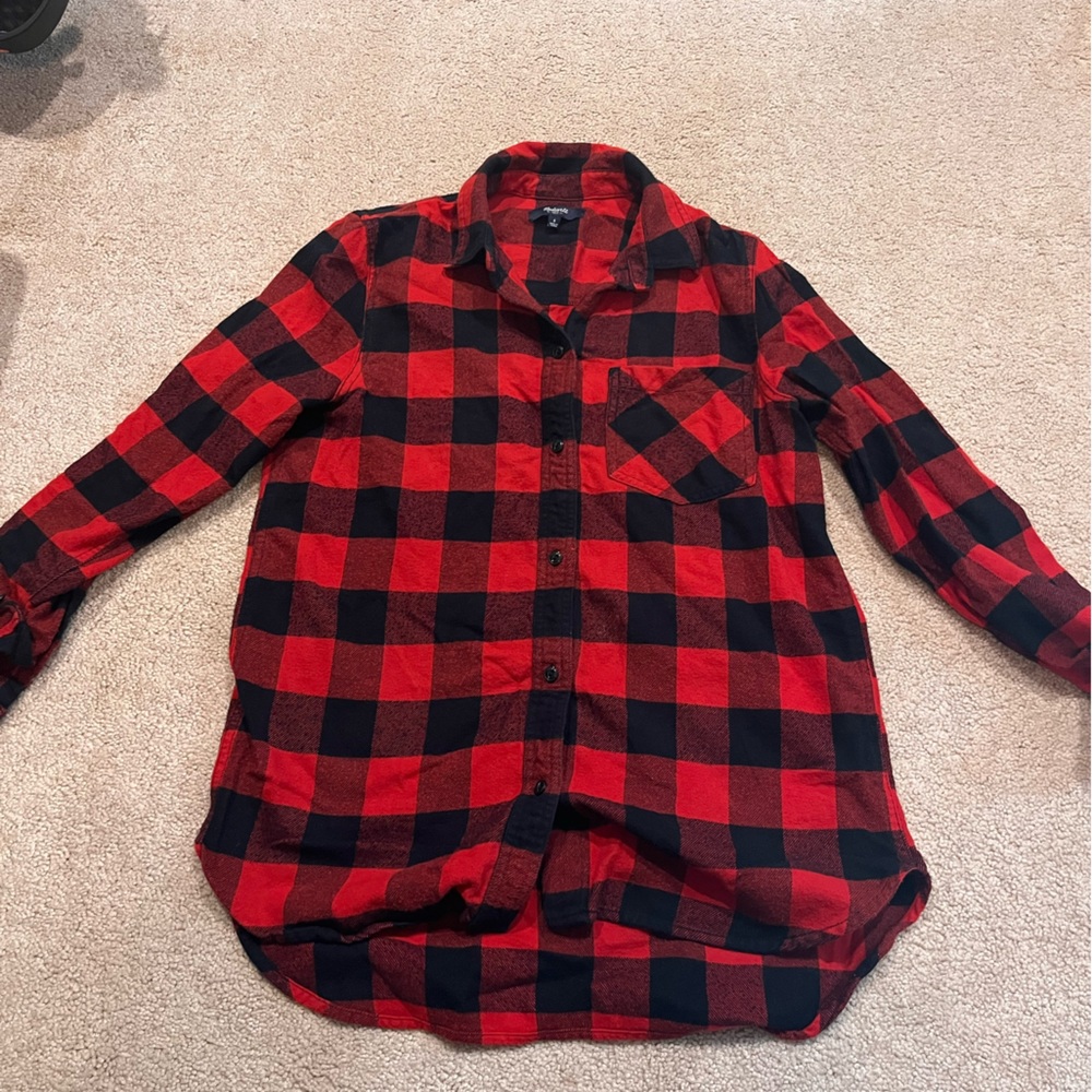 Madewell Buffalo Plaid Flannel